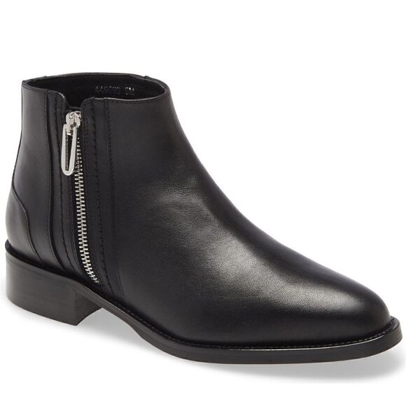 Aquatalia nadie top grain leather waterproof bootie brand...